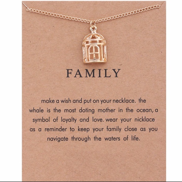 Jewelry - "Family" necklace